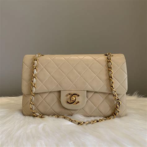 chanel classic flap new mini size|chanel mini flap bag beige.